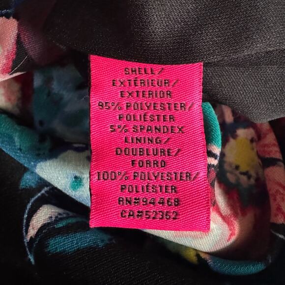 Betsey Johnson Floral Midi Dress | Size 6 - Picture 4 of 8